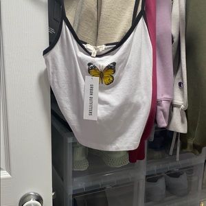 Butterfly Crop Top